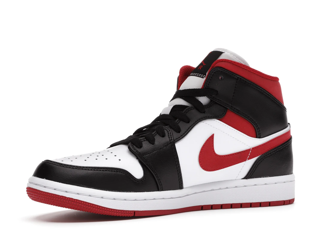 Jordan 1 Mid Gym Red Black White - photo 4- Jersey4u