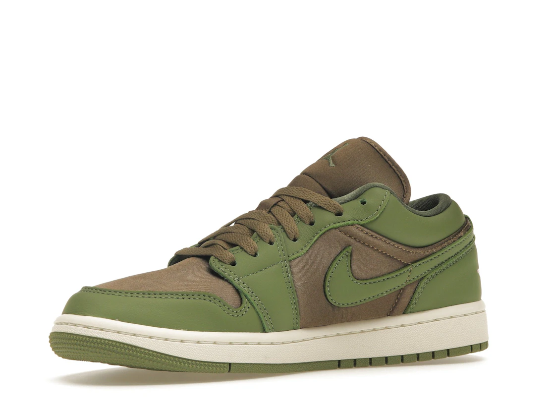 Jordan 1 Low SE Brown Kelp Sky J Light Olive (Women's) - photo 4- Jersey4u