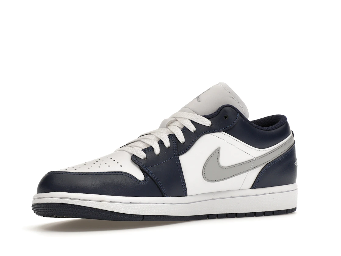 Jordan 1 Low Wolf Grey Midnight Navy - photo 4- Jersey4u