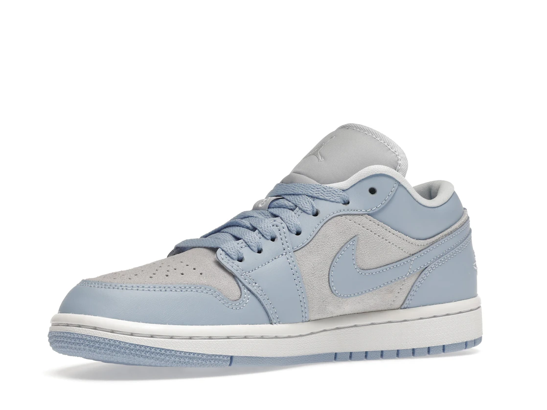 Jordan 1 Low Football Grey Aluminum (Women's) - photo 4- Jersey4u