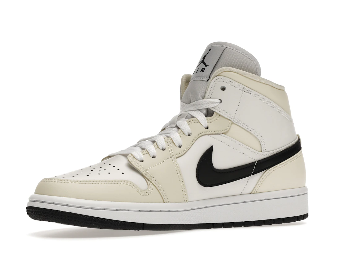 Jordan 1 Mid Coconut Milk (Women's) - photo 4- Jersey4u