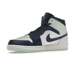 Jordan 1 Mid Mystic Navy Mint Foam - photo 4- Jersey4u