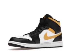 Jordan 1 Mid White Pollen Black - photo 4- Jersey4u