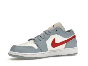 Jordan 1 Low Blue Whisper Dune Red (Women's) - photo 4- Jersey4u