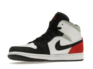 Jordan 1 Mid SE Red Black Toe - photo 4- Jersey4u