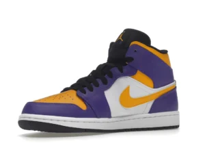 Jordan 1 Mid Lakers (2022) - photo 4- Jersey4u