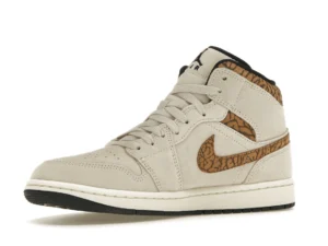 Jordan 1 Mid SE Brown Elephant - photo 4- Jersey4u