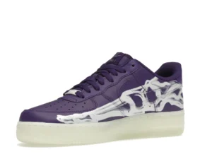 Nike Air Force 1 Low '07 QS Purple Skeleton Halloween (2021) - photo 4- Jersey4u