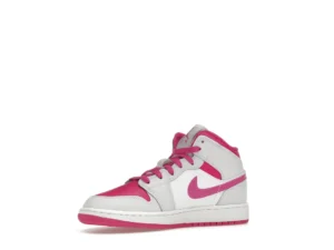 Jordan 1 Mid Fire Pink (GS) - photo 4- Jersey4u