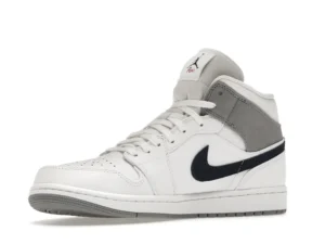 Jordan 1 Mid Paris White - photo 4- Jersey4u