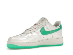 Nike Air Force 1 Low '07 Patent Platinum Tint Stadium Green - photo 4- Jersey4u