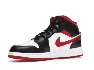 Jordan 1 Mid Gym Red Black White (GS) - photo 4- Jersey4u