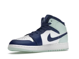 Jordan 1 Mid Mystic Navy Mint Foam (GS) - photo 4- Jersey4u