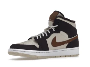 Jordan 1 Mid SE Brown Basalt Oatmeal (Women's) - photo 4- Jersey4u