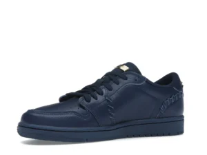 Jordan 1 Low Method of Make Midnight Navy Metallic Gold (Women's) - photo 4- Jersey4u