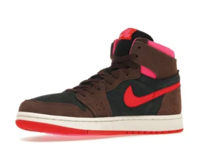 Jordan 1 High Zoom Air CMFT 2 Cacao Wow Picante Red (Women's) - photo 4- Jersey4u