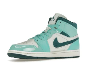 Jordan 1 Mid Chenille Bleached Turquoise (Women's) - photo 4- Jersey4u