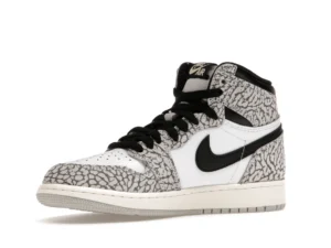 Jordan 1 Retro High OG White Cement (GS) - photo 4- Jersey4u