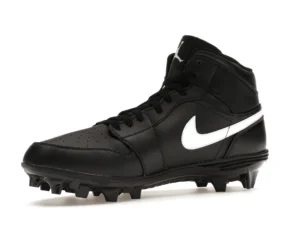 Jordan 1 Mid TD Cleat Black White - photo 4- Jersey4u