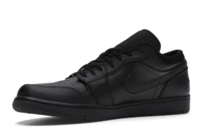 Jordan 1 Low Triple Black - photo 4- Jersey4u