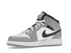 Jordan 1 Mid Light Smoke Grey (GS) - photo 4- Jersey4u