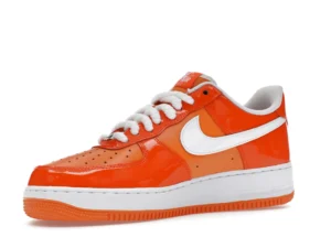 Nike Air Force 1 Low '07 Orange White Patent - photo 4- Jersey4u