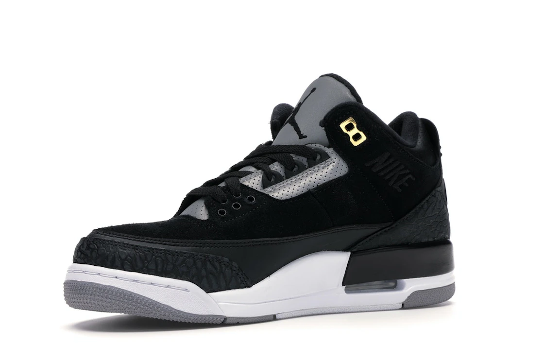 Jordan 3 Retro Tinker Black Cement Gold - photo 4- Jersey4u