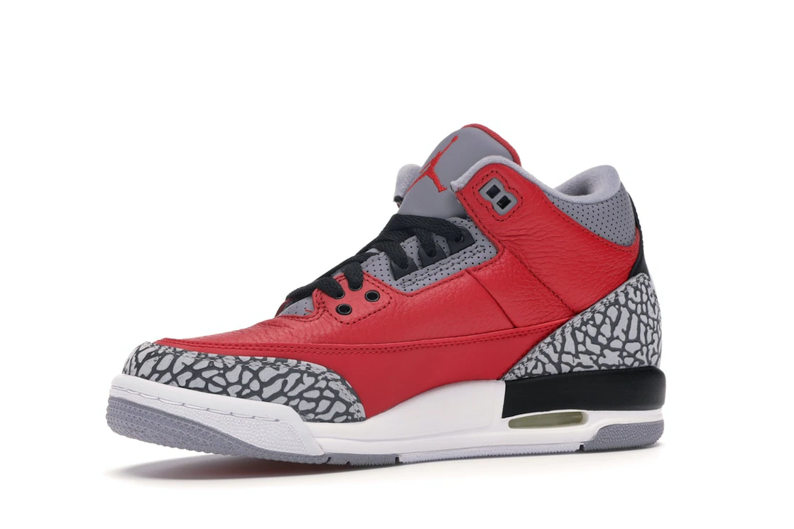 Jordan 3 Retro SE Fire Red (GS) - photo 4- Jersey4u