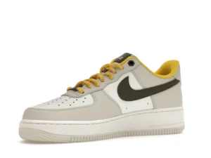 Nike Air Force 1 Low '07 PRM Light Bone Cargo Khaki Vivid Sulfur - photo 4- Jersey4u