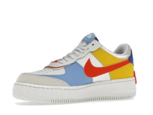 Nike Air Force 1 Low Shadow Sail Game Royal Rush Orange University Blue (Women's) - photo 4- Jersey4u