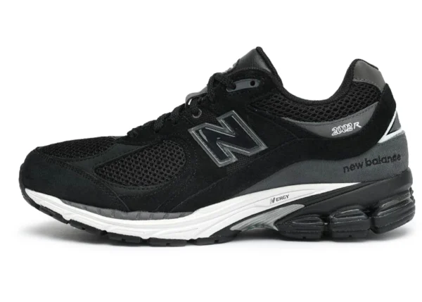 New Balance 2002R Black Dark Grey White - photo 1- Jersey4u