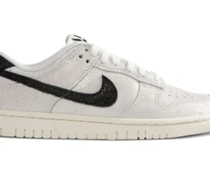 Nike Dunk Low SE White Black Team Red (Women's) - photo 1- Jersey4u