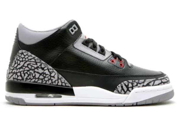 Jordan 3 Retro Black Cement CDP (2008) (GS) - photo 1- Jersey4u