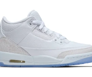 Jordan 3 Retro Pure White (2018) (GS) - photo 1- Jersey4u