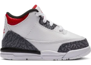 Jordan 3 Retro SE Fire Red Denim (TD) - photo 1- Jersey4u