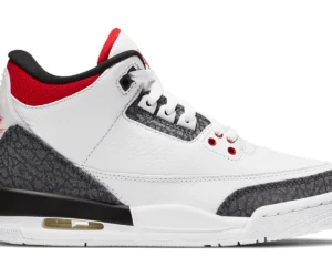 Jordan 3 Retro SE-T JP Fire Red Denim (GS) - photo 2- Jersey4u