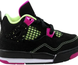 Jordan 4 Retro Fuchsia Lime Black (TD) - photo 1- Jersey4u