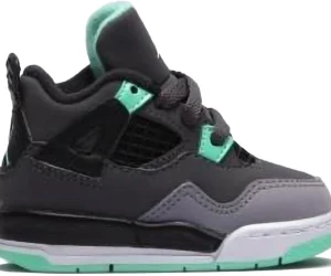 Jordan 4 Retro Green Glow (TD) - photo 1- Jersey4u