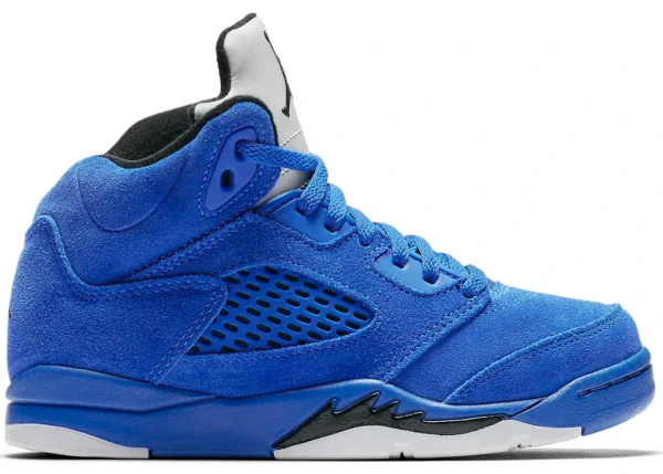 Jordan 5 Retro Blue Suede (PS) - photo 1- Jersey4u