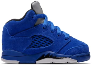 Jordan 5 Retro Blue Suede (TD) - photo 1- Jersey4u