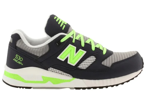 New Balance 530 Navy Neon Green - photo 1- Jersey4u