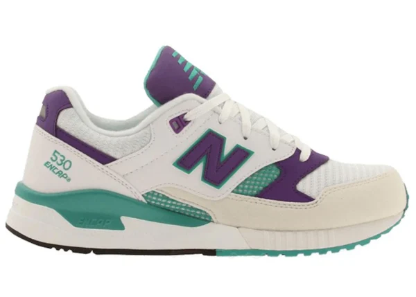 New Balance 530 White Purple Teal - photo 1- Jersey4u