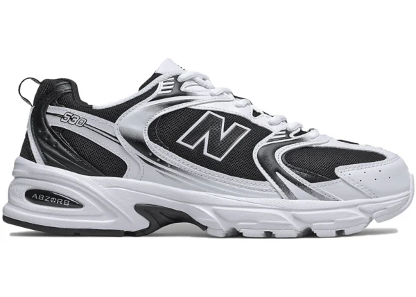 New Balance 530v2 White Black - photo 1- Jersey4u