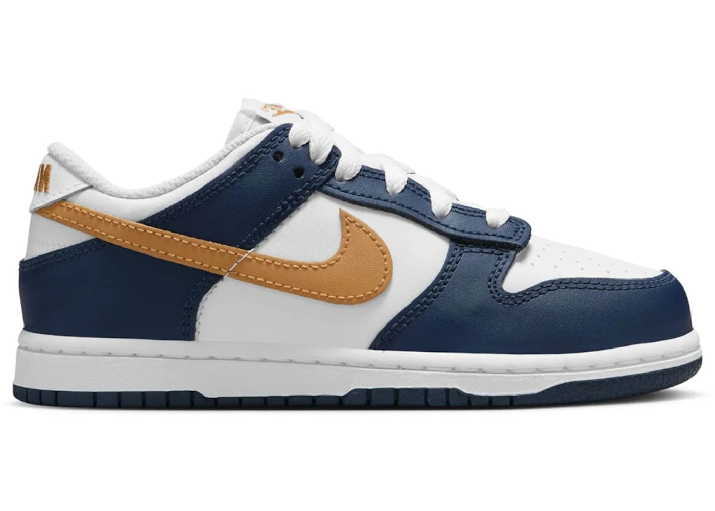 Nike Dunk Low Midnight Navy Wheat (PS) - photo 1- Jersey4u