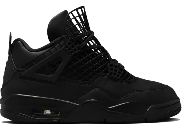 Jordan 4 Retro Net Black (Women's) - photo 1- Jersey4u