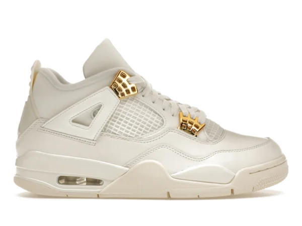 Jordan 4 Retro Metallic Gold (Women's) - photo 1- Jersey4u