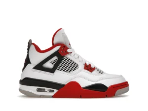 Jordan 4 Retro Fire Red (2020) (GS) - photo 1- Jersey4u