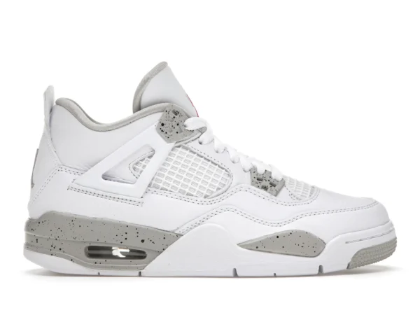 Jordan 4 Retro White Oreo (2021) (GS) - photo 1- Jersey4u