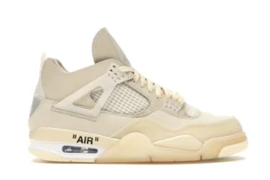 Jordan 4 Retro Off-White Sail (Women's) - photo 1- Jersey4u