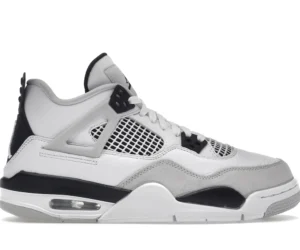 Jordan 4 Retro Military Black (GS) - photo 1- Jersey4u